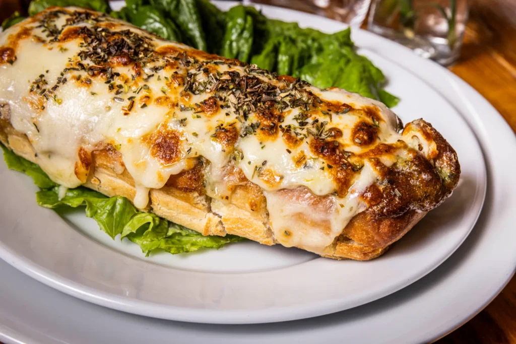 Home Made Garlic Bread (v)