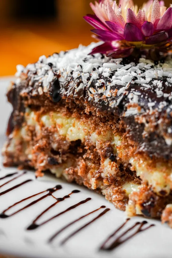 Chocolate & Coconut Cake